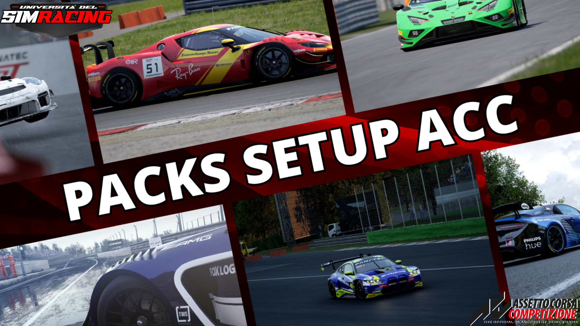 Perché i nostri ACC Setup Pack sono così affidabili?