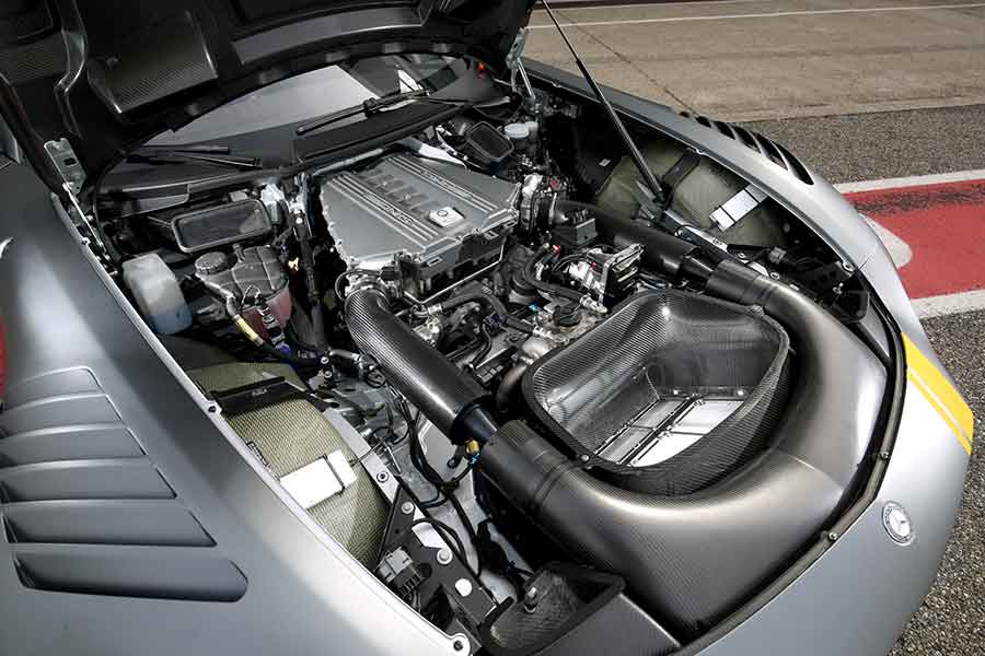 Mercedes-AMG-GT3-engine