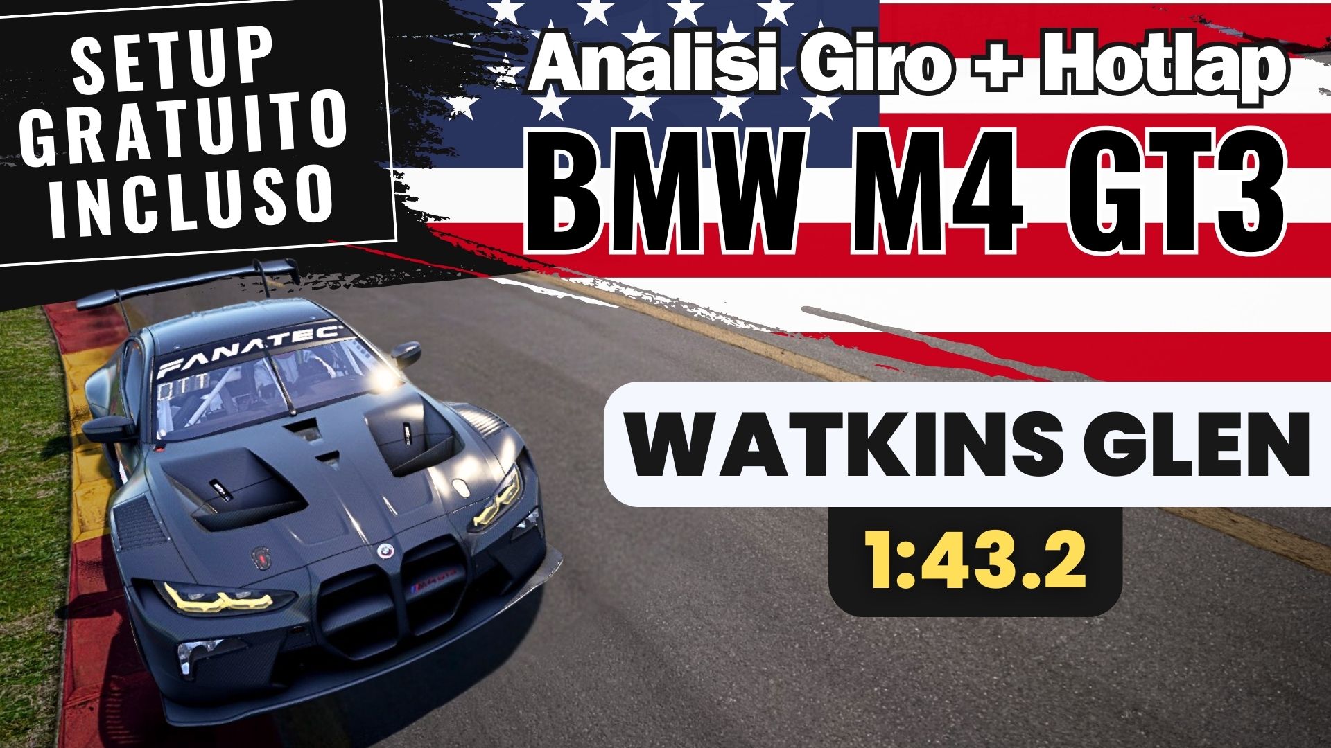 Guida al Circuito di Watkins Glen su ACC