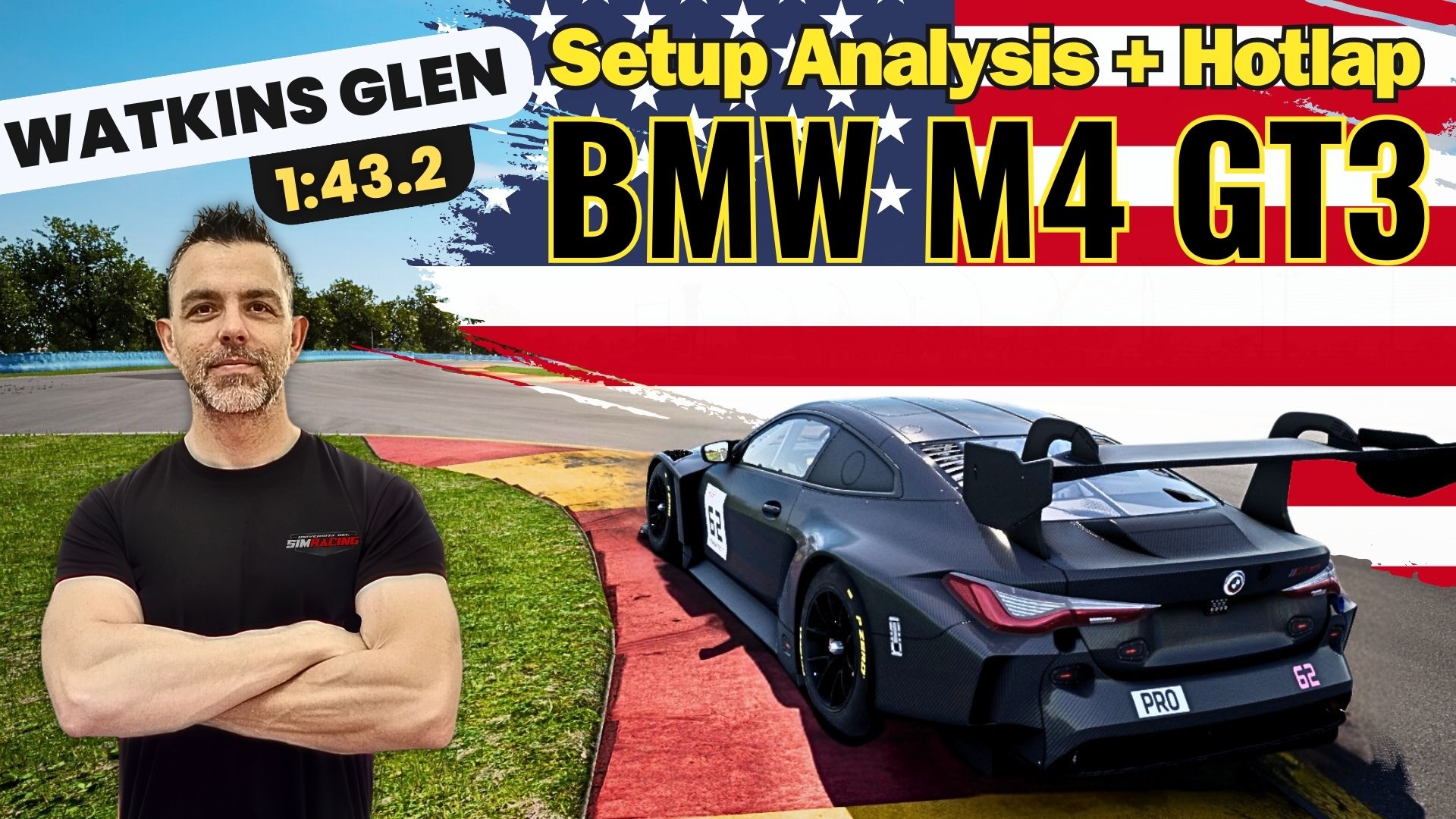 Guida al Setup di BMW M4 GT3 a Watkins Glen su ACC