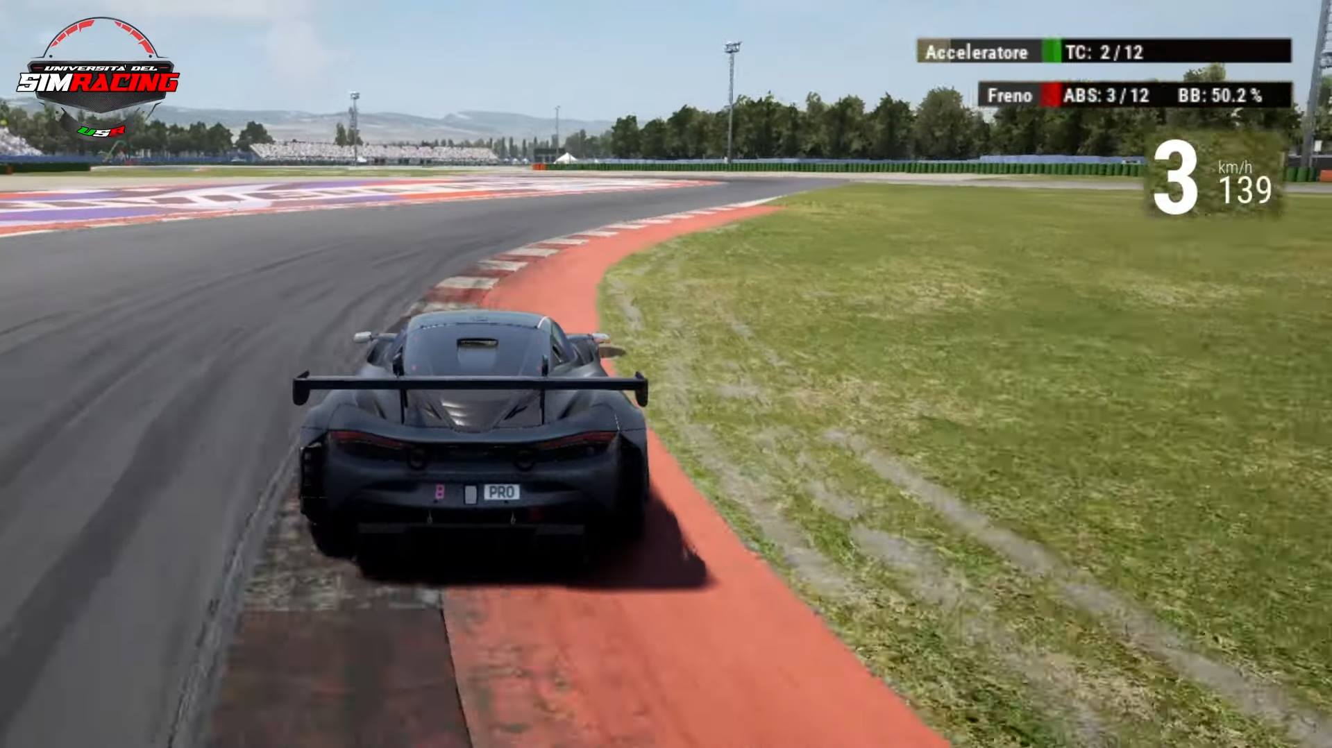 Guida al Setup di McLaren 720S GT3 EVO a Misano su ACC