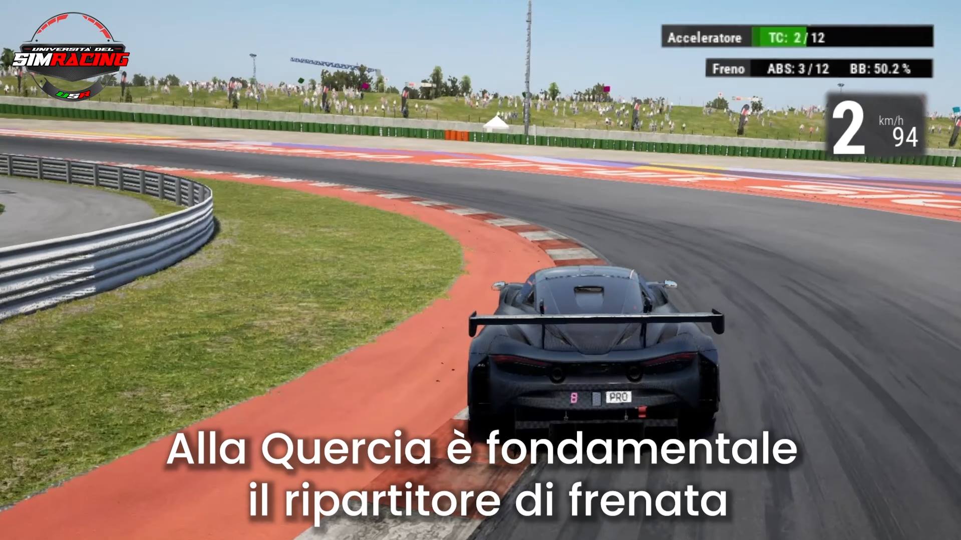Guida al Setup di McLaren 720S GT3 EVO a Misano su ACC