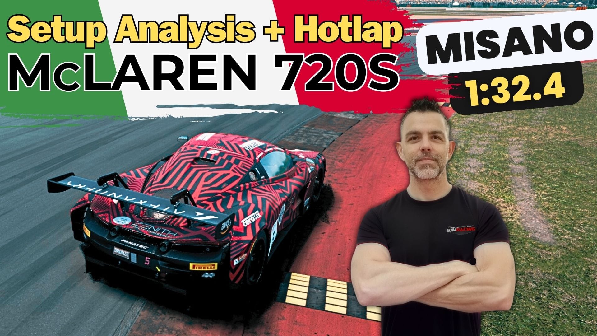 Guida al Setup di McLaren 720S GT3 EVO a Misano su ACC