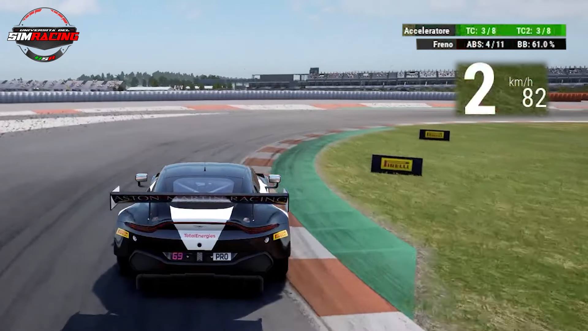 Guida al Setup Aston Martin V8 GT3 Valencia ACC