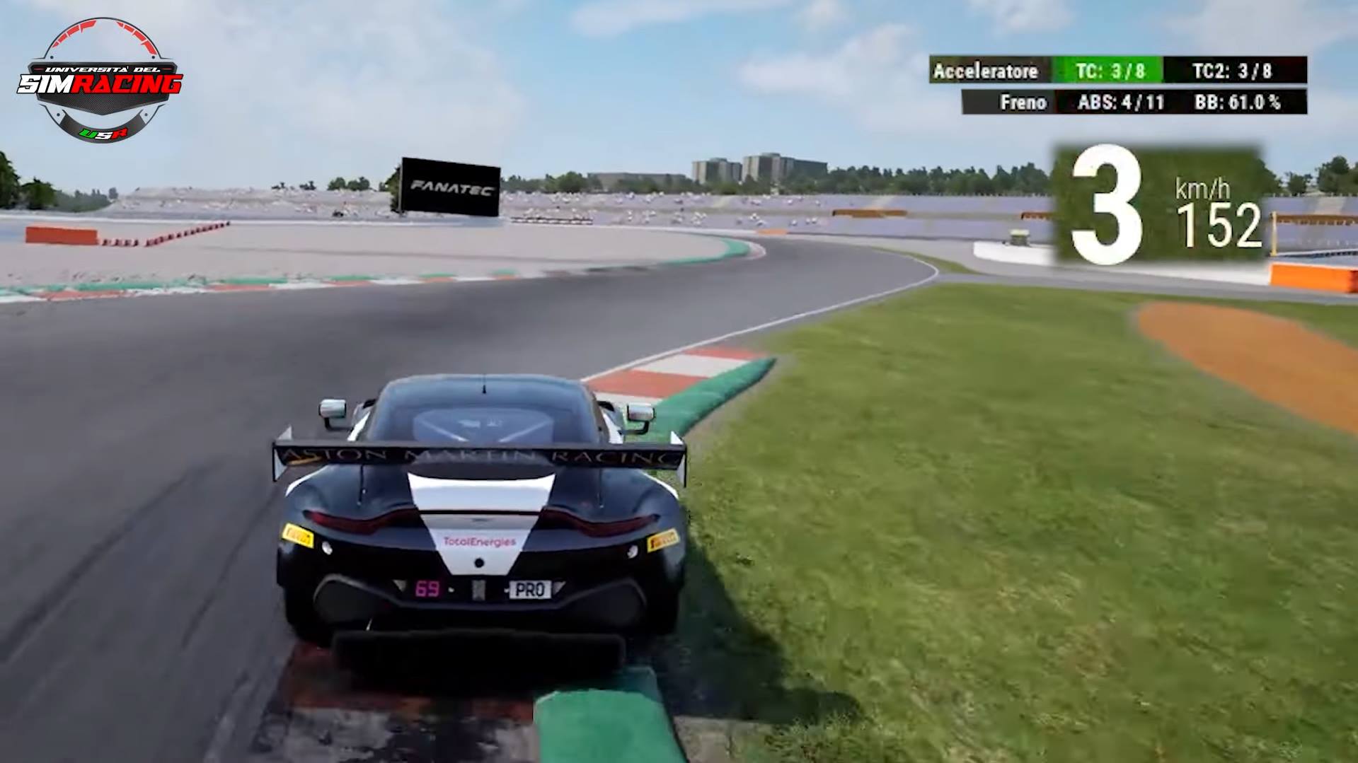 Guida al Setup Aston Martin V8 GT3 Valencia ACC