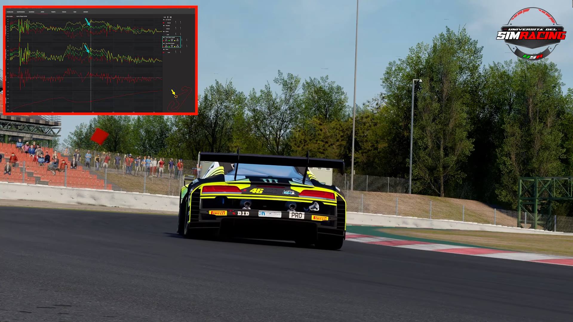 Setup Audi R8 GT3 EVO II Barcellona ACC