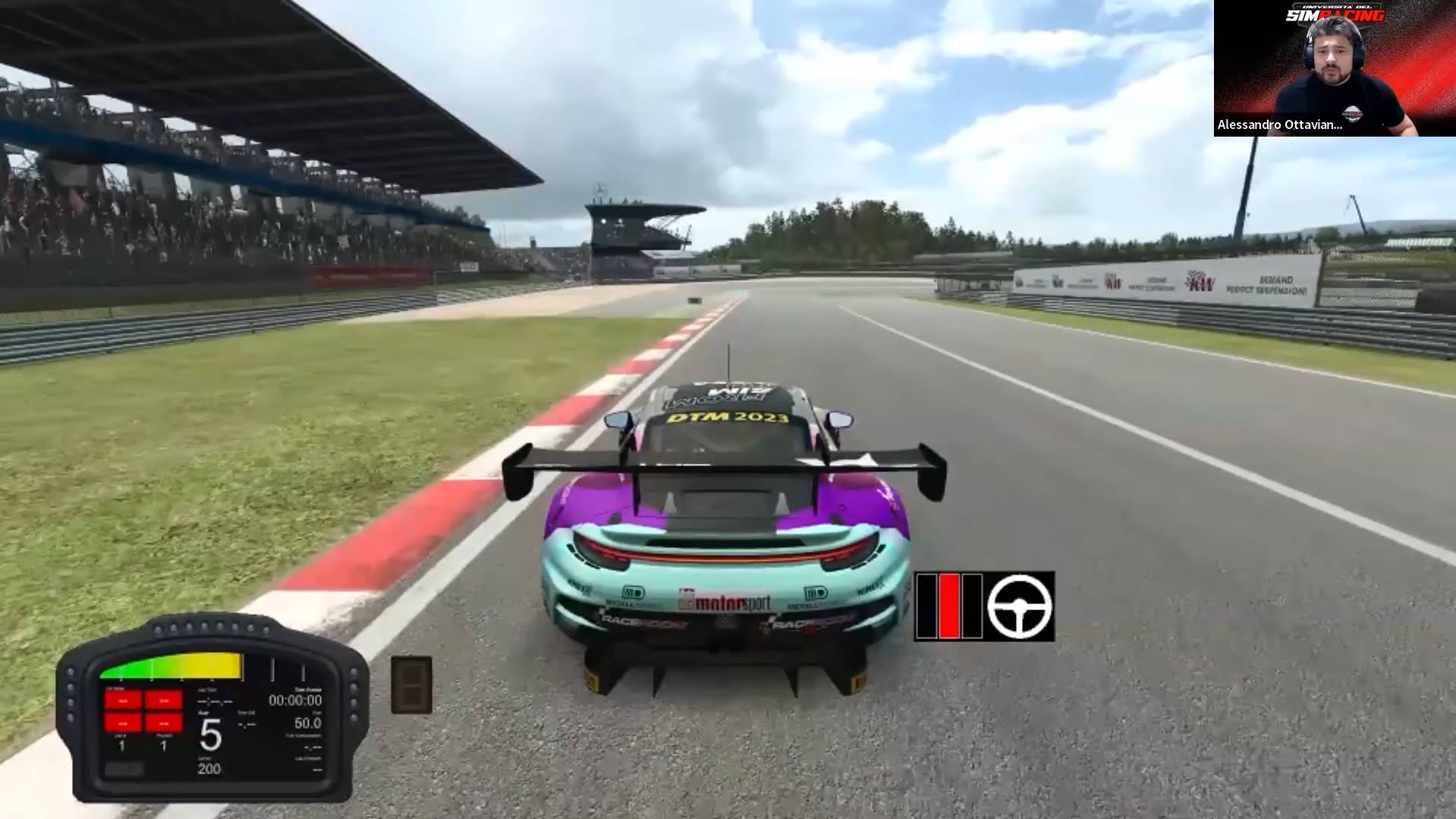 Guida a Curva 1 di Nurburgring su RaceRoom