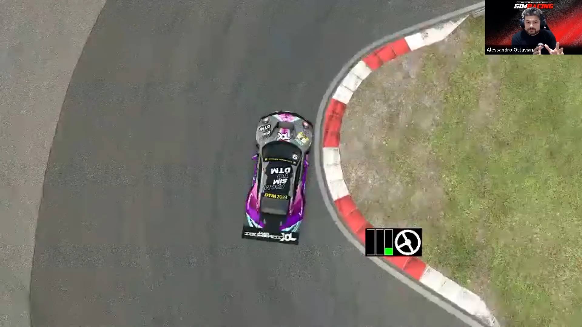 Guida a Curva 1 di Nurburgring su RaceRoom