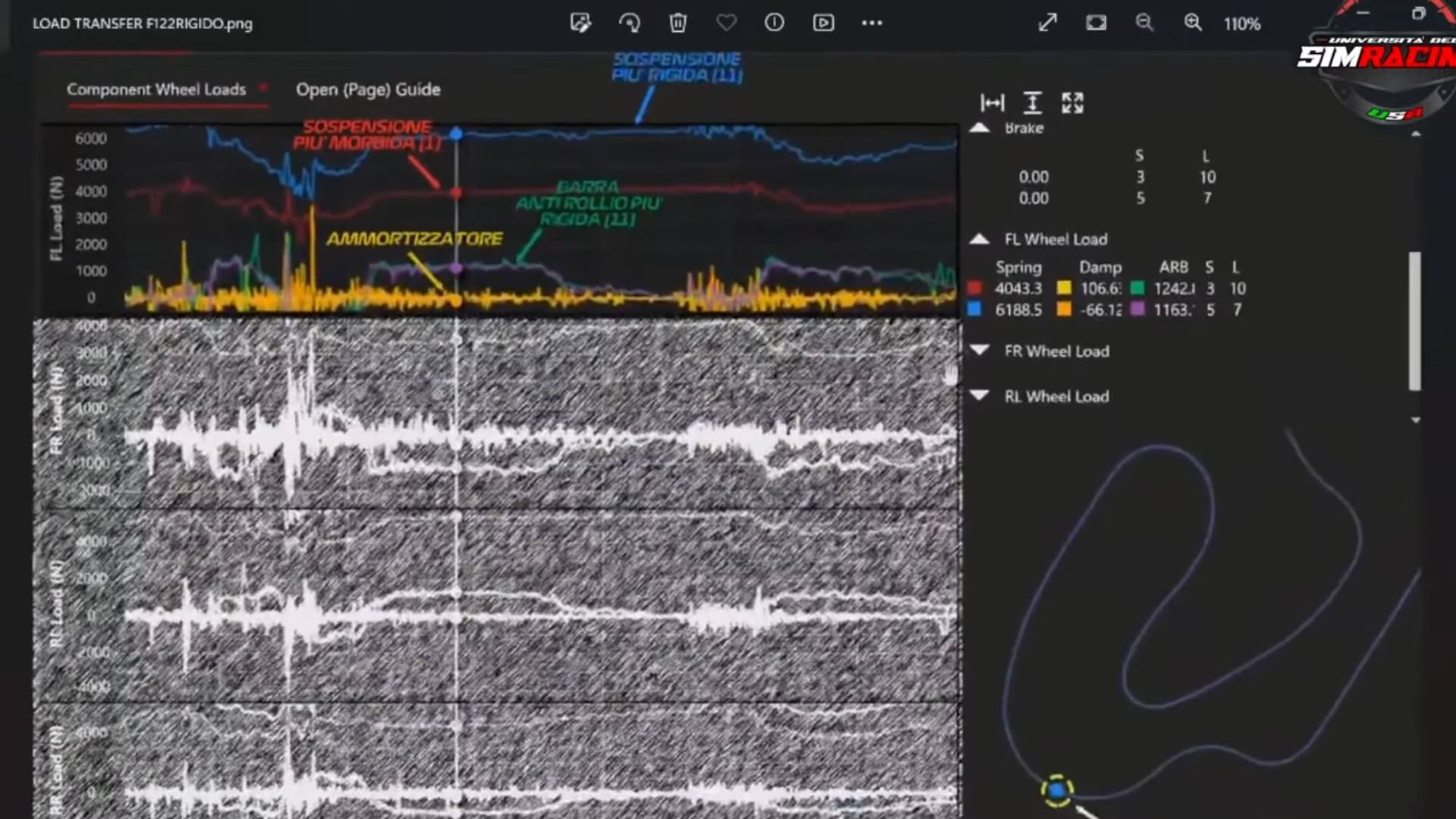 Ammortizzatori e Barre nel SimRacing