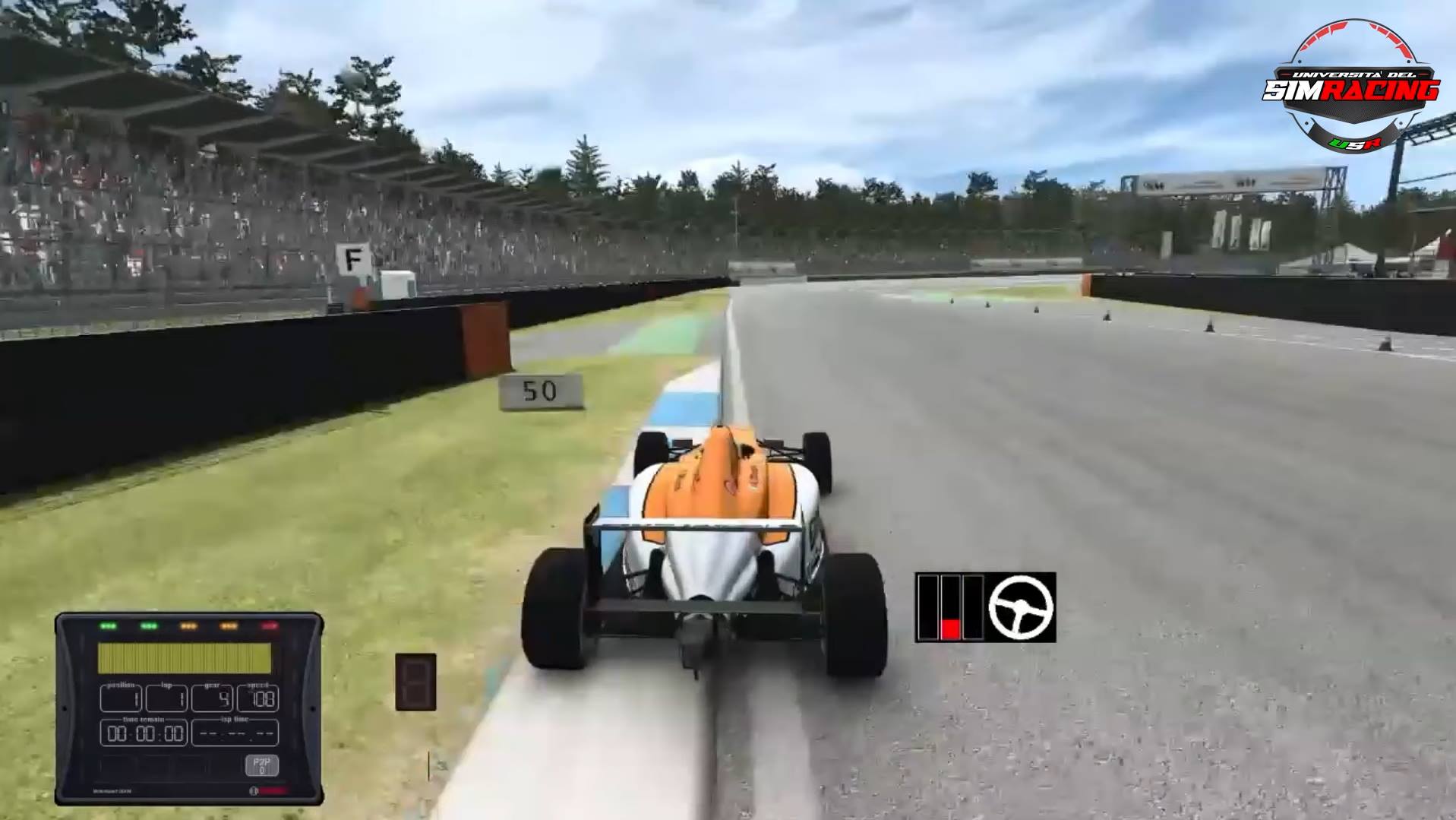 Guida a Curva 1-2 di Hockenheim su RaceRoom