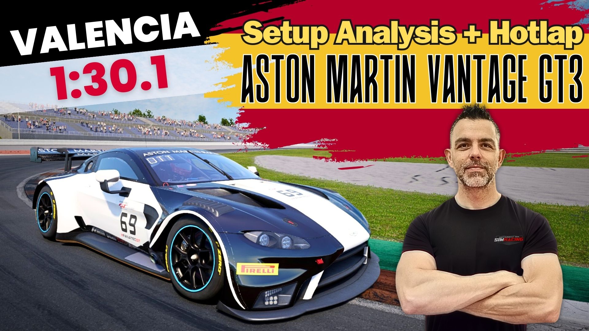 Guida al Setup Aston Martin V8 GT3 Valencia ACC