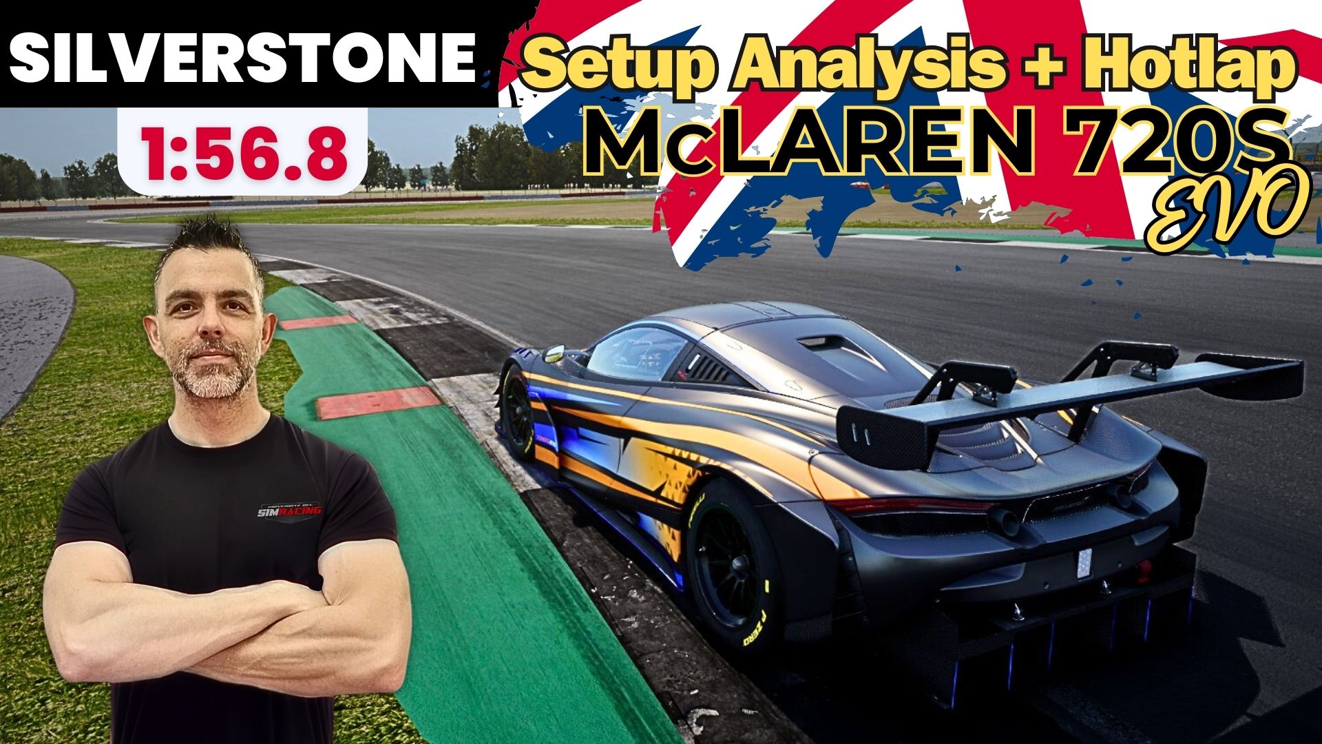 Guida al Setup McLaren 720S GT3 EVO Silverstone ACC