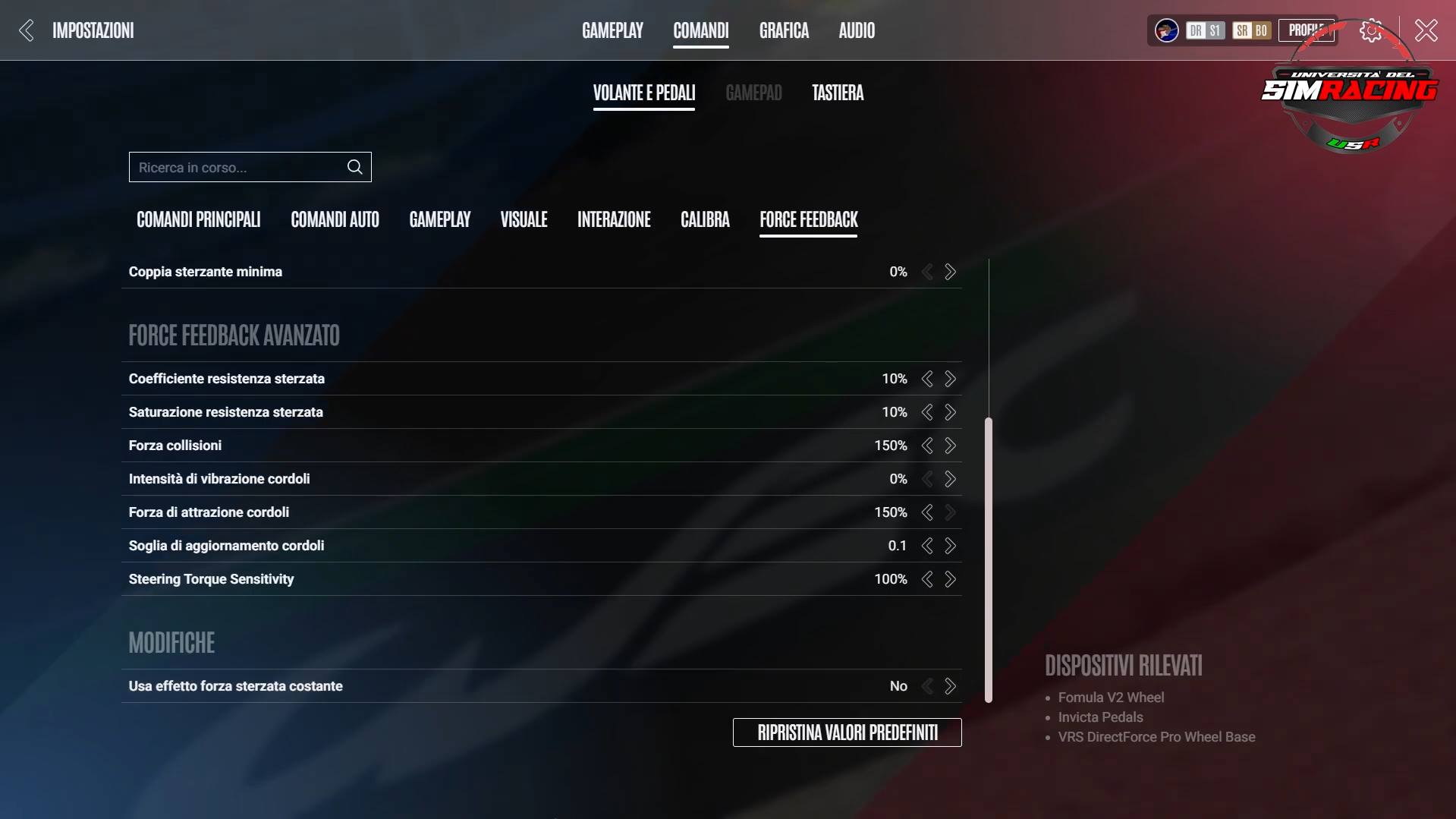Force-Feedback su Le Mans Ultimate