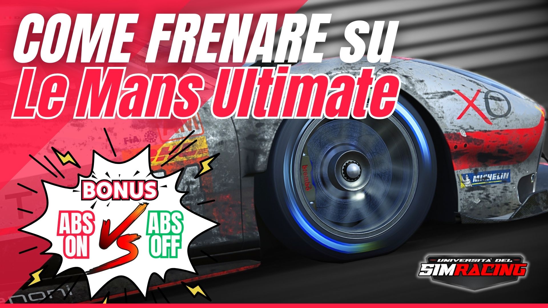Come frenare su Le Mans Ultimate + Test ABS