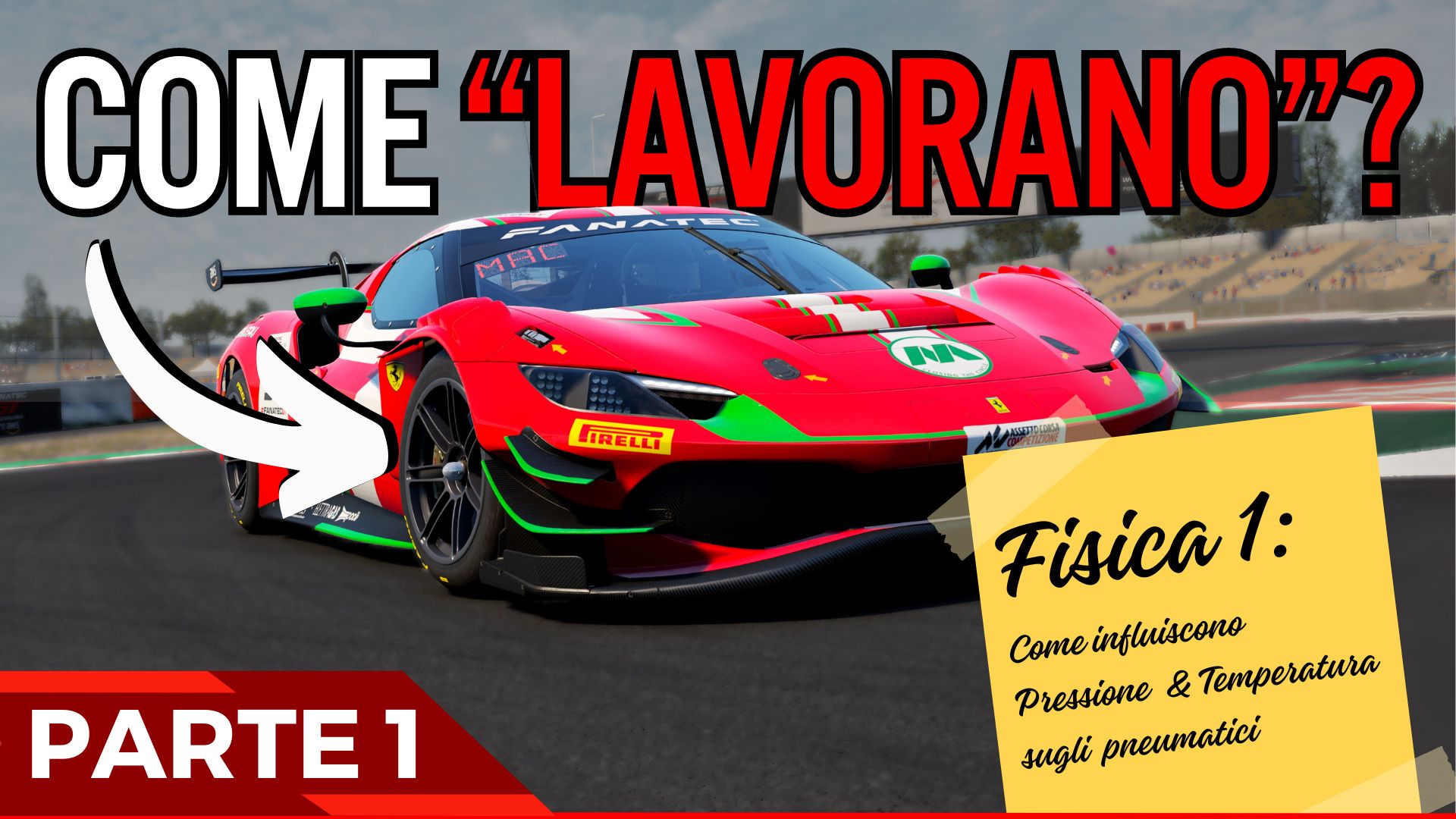 Pressioni e Temperature Gomme e Freni nel SimRacing (parte 1)