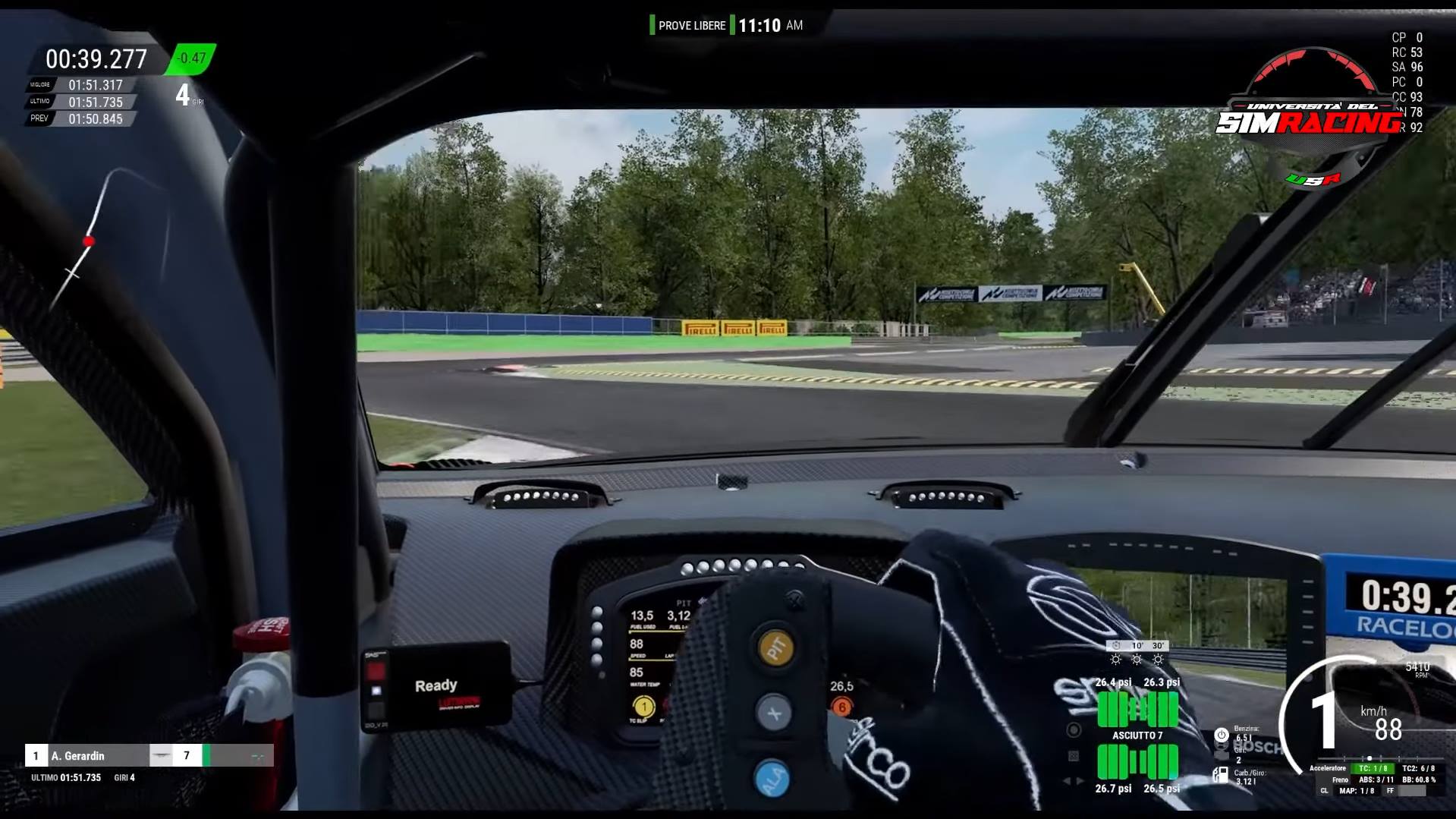 L'ABS su Assetto Corsa Competizione