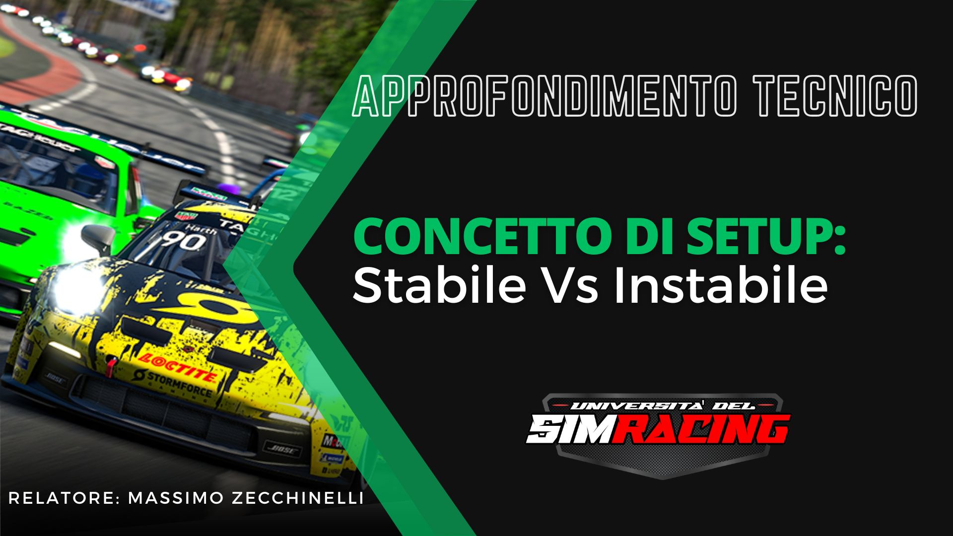 Sistema Stabile e Instabile nel SimRacing