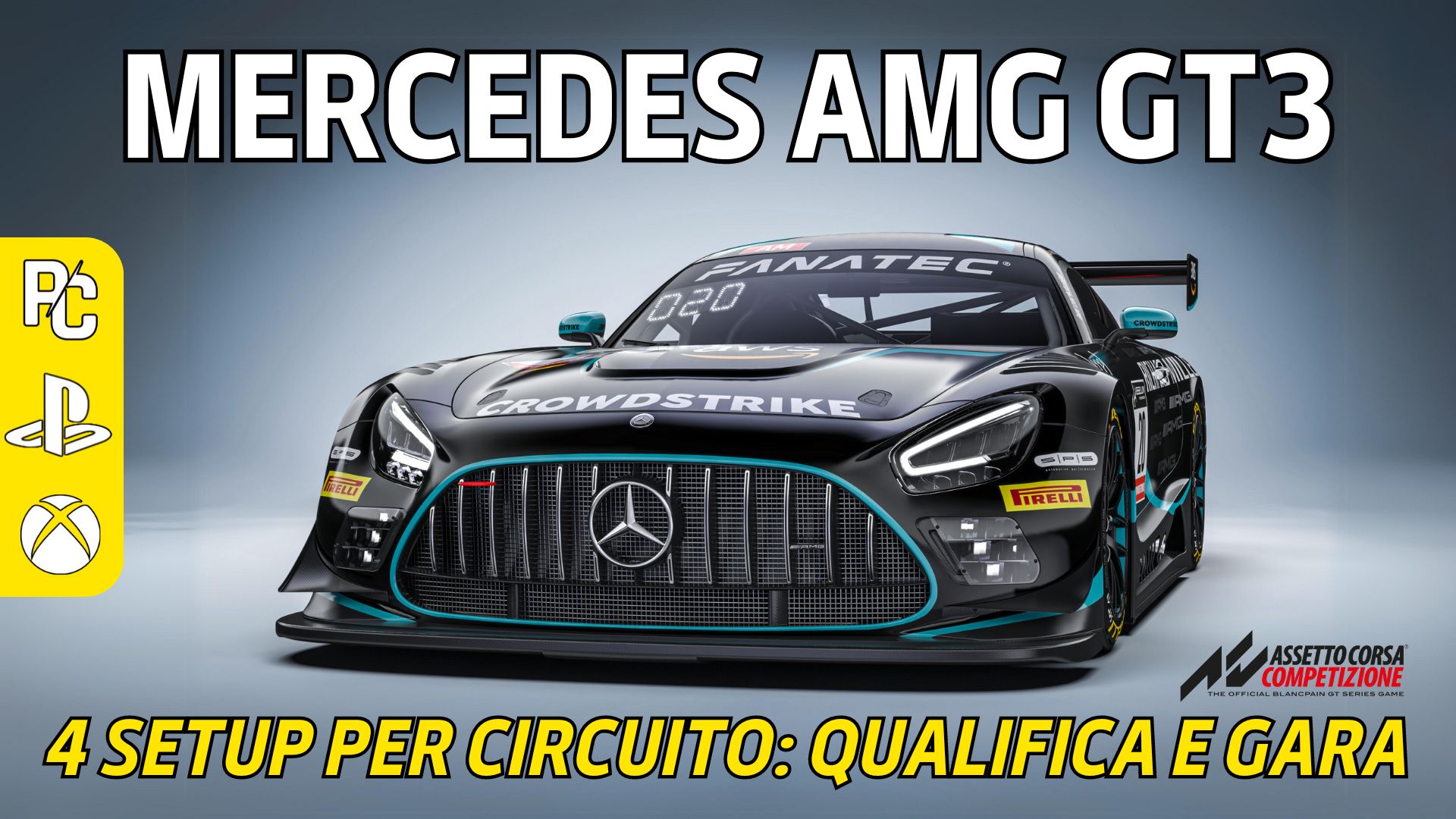 Packs Setup ACC - ENG - Università del Sim Racing