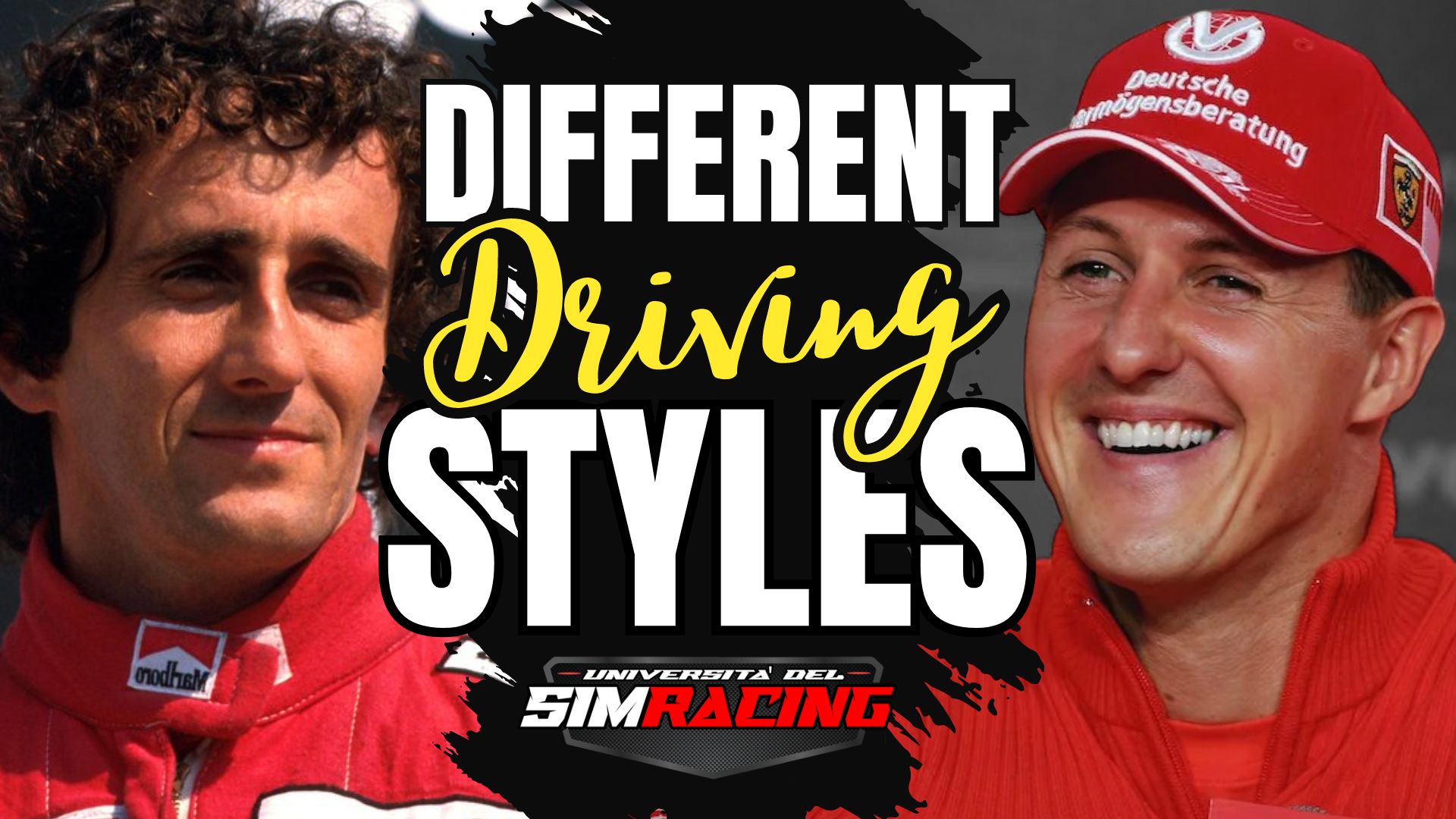 Luigi Mazzola: Prost - Schumacher - Raikkonen Driving Styles