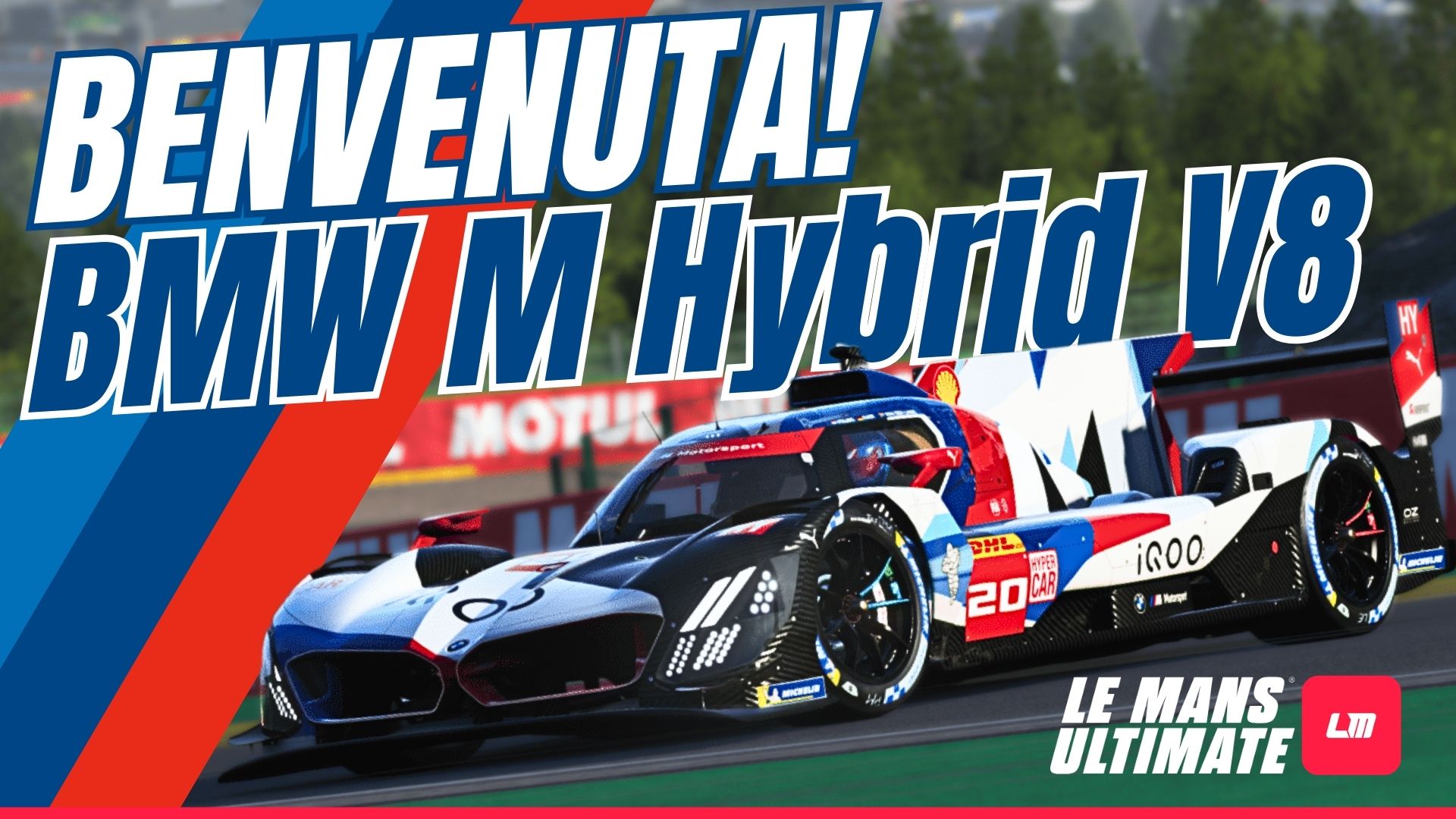 La nuova BMW M Hybrid V8 su Le Mans Ultimate