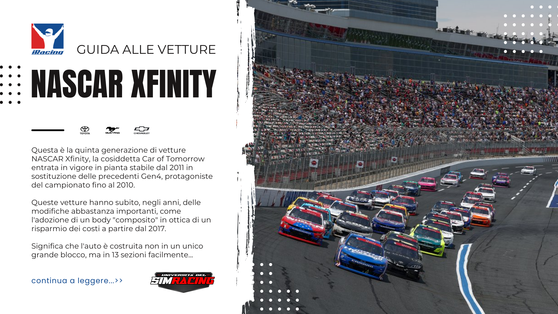 NASCAR Xfinity su iRacing: La Guida per Iniziare