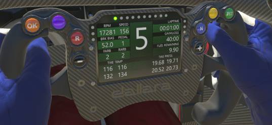 Dallara iR-01 su iRacing: La Guida per Iniziare