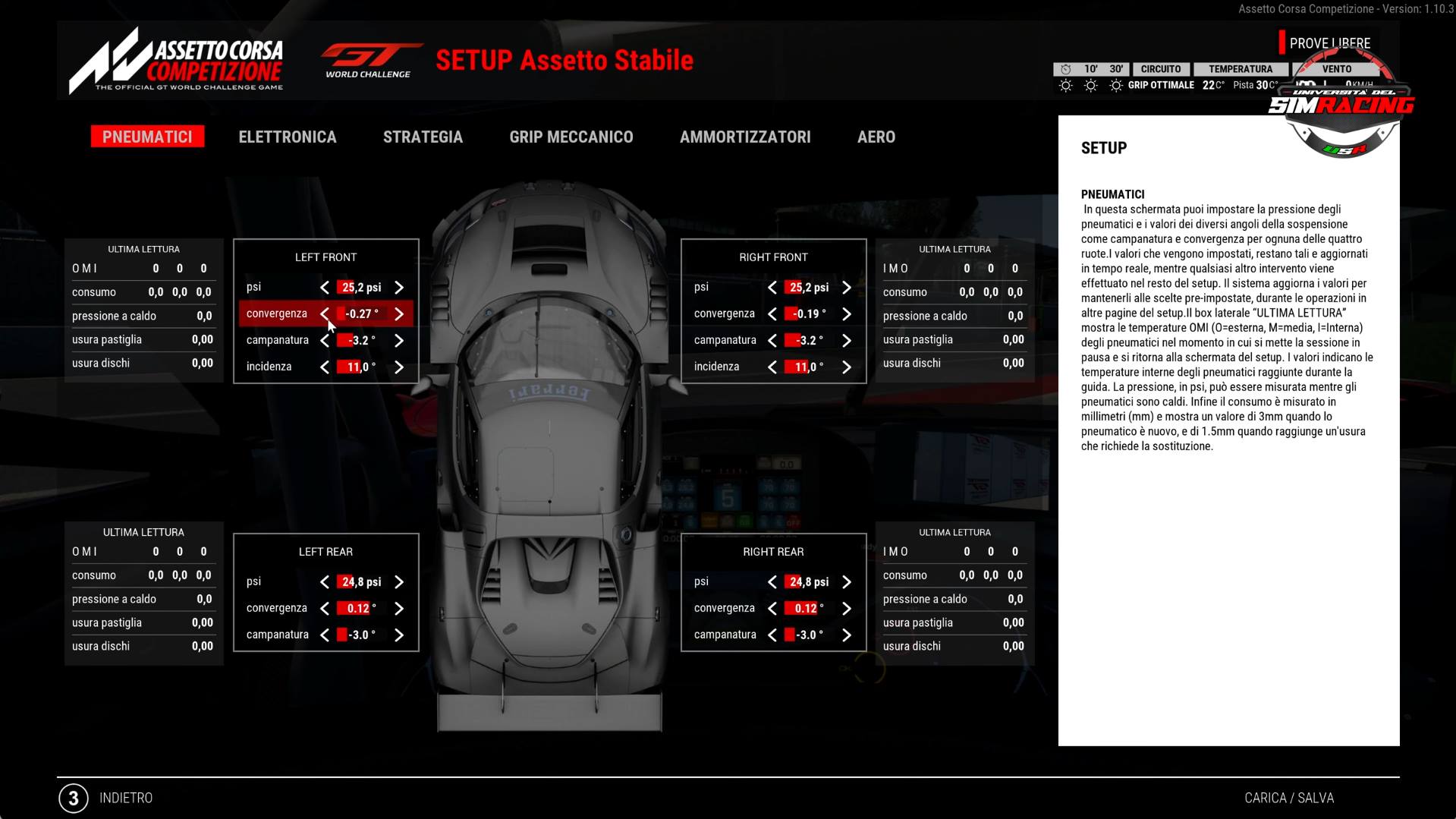 Screenshot_5758 Resistenza al Rotolamento nel SimRacing