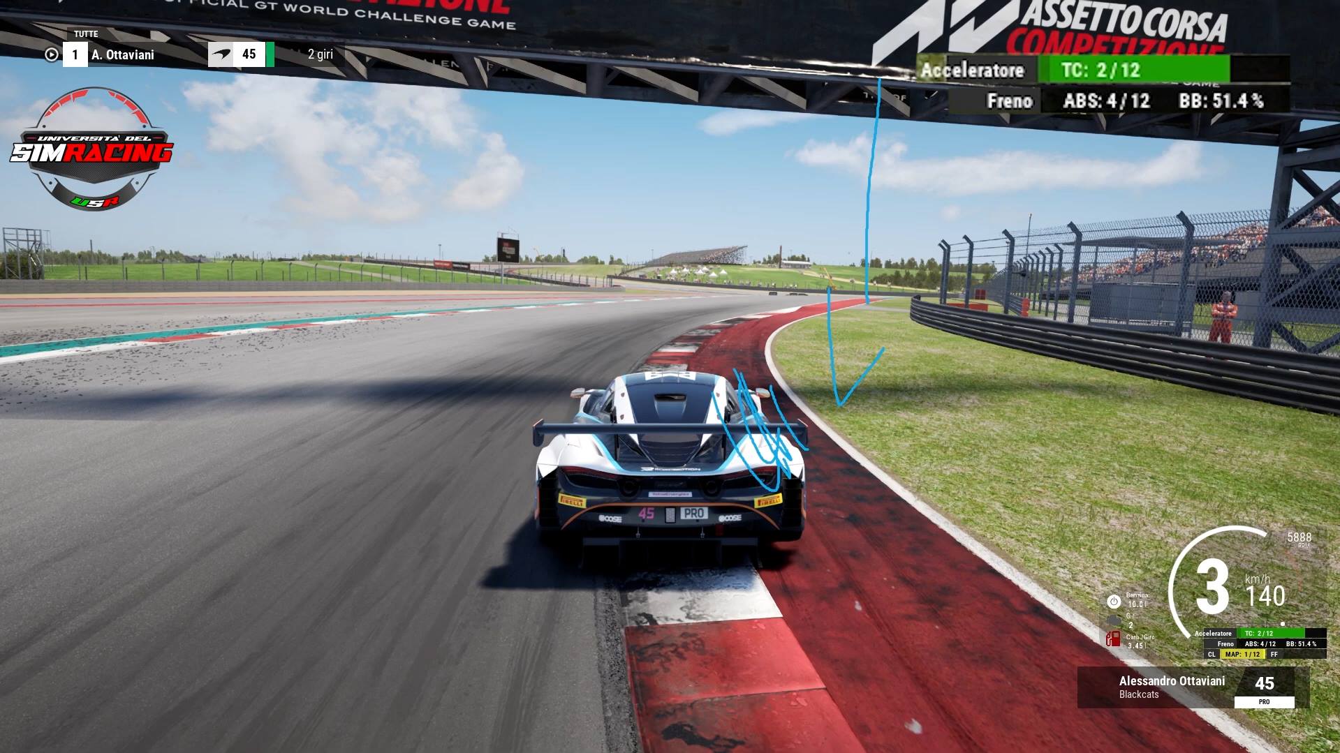 Guida al Circuito del COTA su ACC.