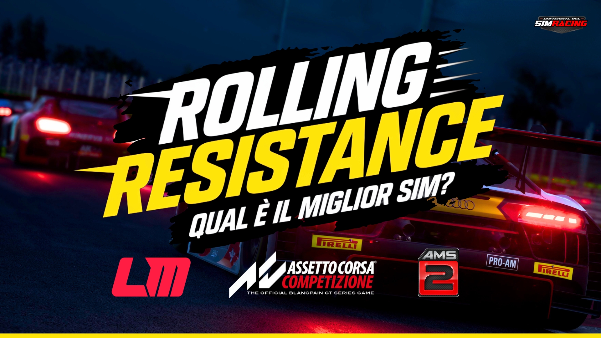Resistenza al Rotolamento nel SimRacing