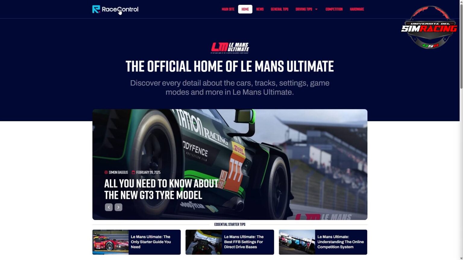 RaceControl su Le Mans Ultimate [LMU]