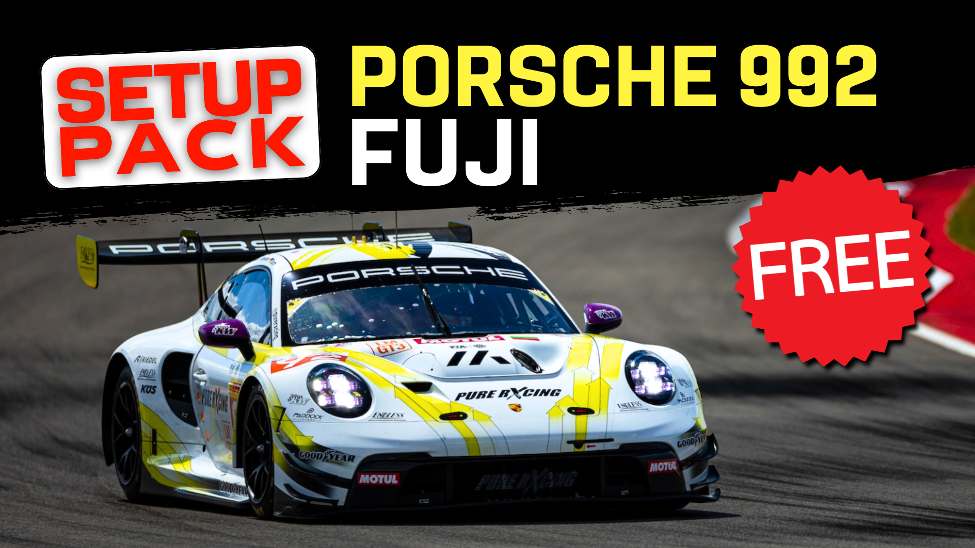 PORSCHE FREE SETUP