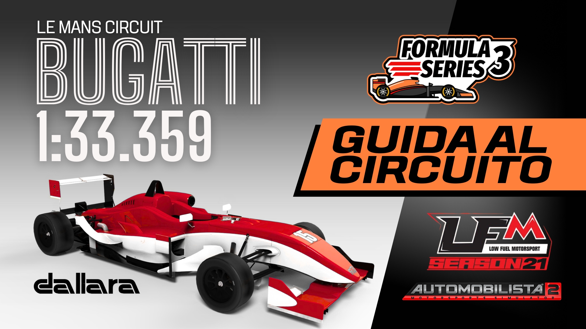 Guida al Circuito di Le Mans Bugatti su Automobilista 2