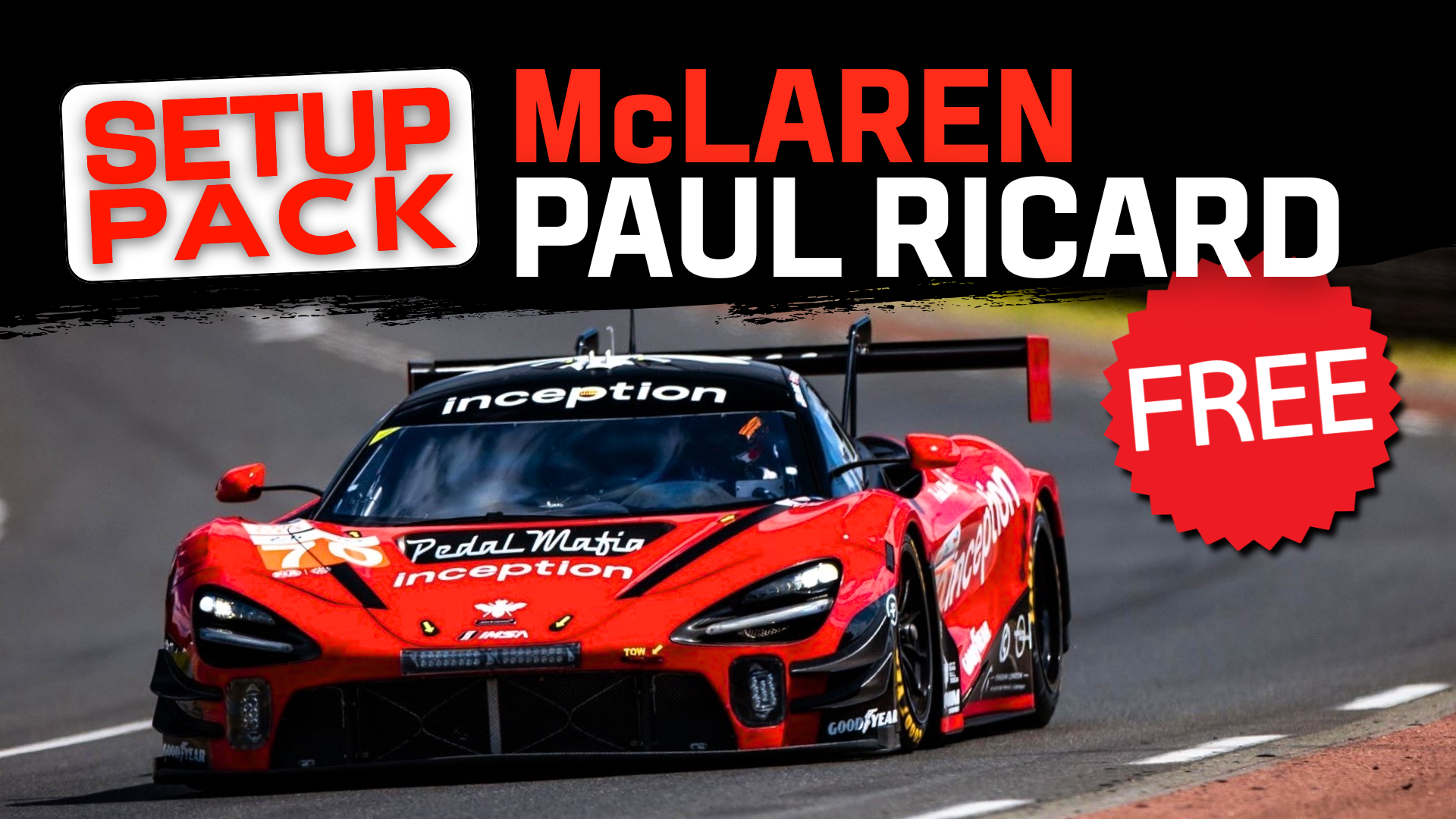 mclaren FREE SETUP